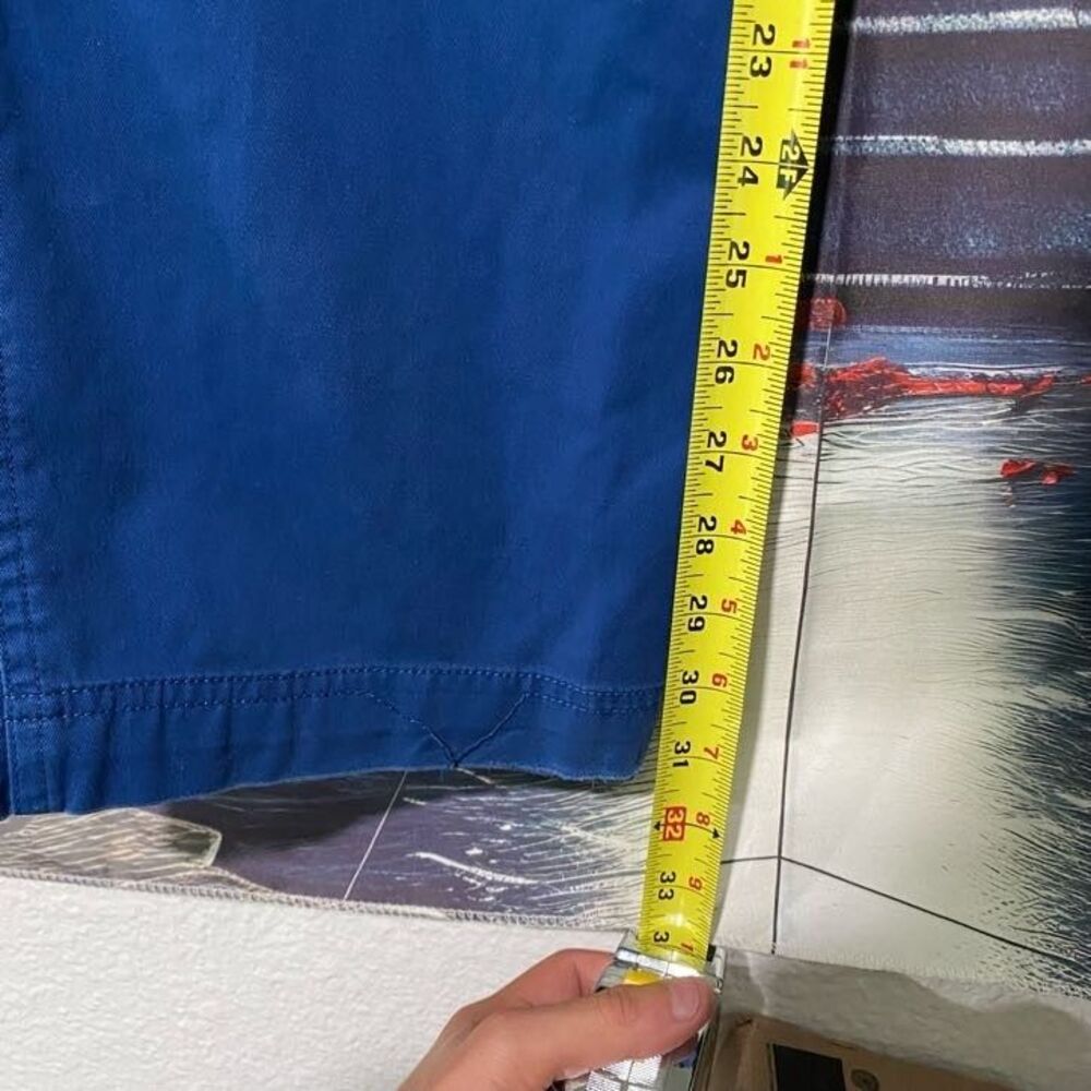 Adidas Vintage Men's Blue Golf Pants Size Medium 32' - Athletic Performance Wear - Picture 3 of 9